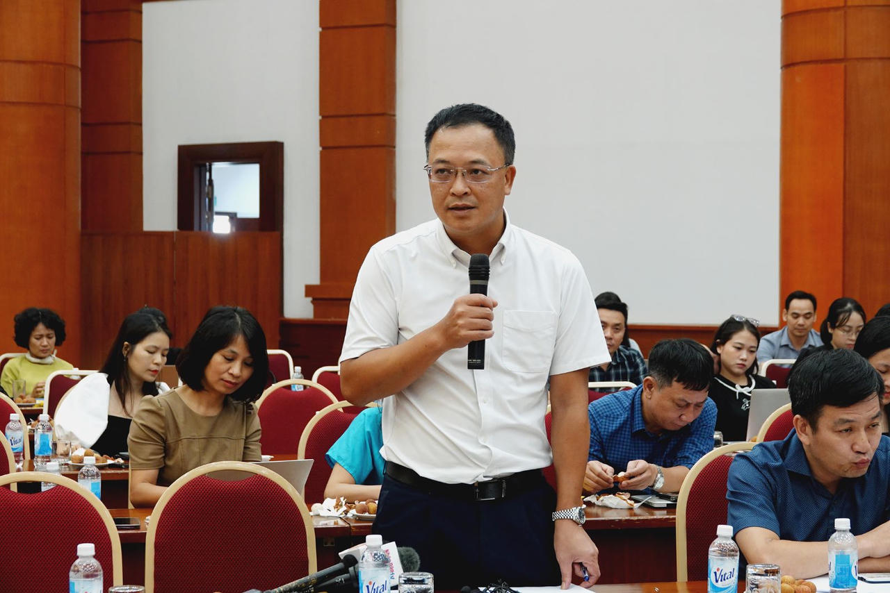 Ông Bùi Hoàng Hải - Phó Chủ tịch UBCKNN thông tin về mô hình đầu tư bất động sản chia nhỏ