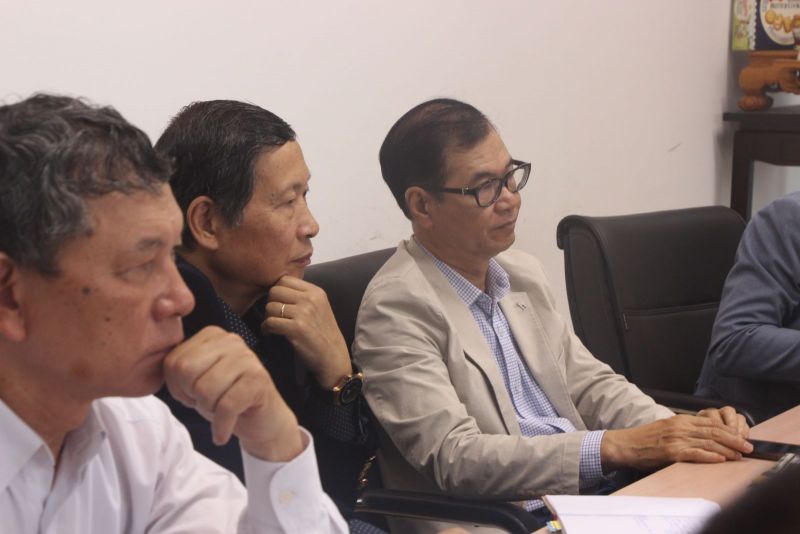 Đoàn đại diện lãnh đạo VNREA tiếp đoàn Tổng hội Xây dựng Việt Nam &nbsp;