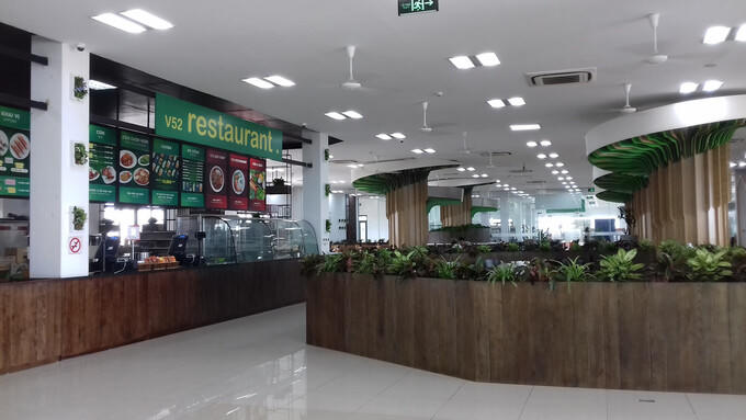 Cận cảnh bên trong trạm nghỉ dừng. Ảnh: Vi Phong/Báo Tổ Quốc &nbsp;