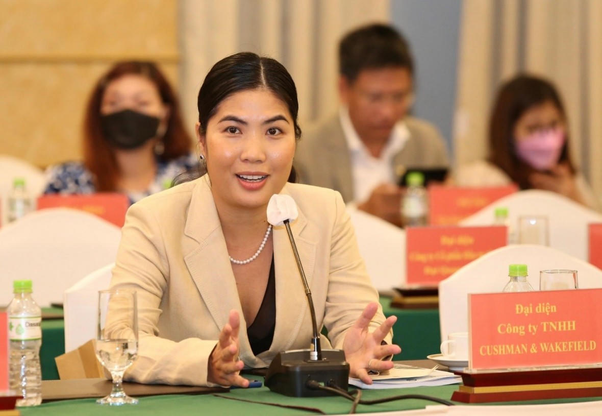 Bà Trang Bùi - Tổng giám đốc Cushman & Wakefield Việt Nam. &nbsp;