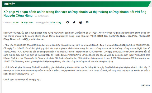 Nguồn: UBCKNN