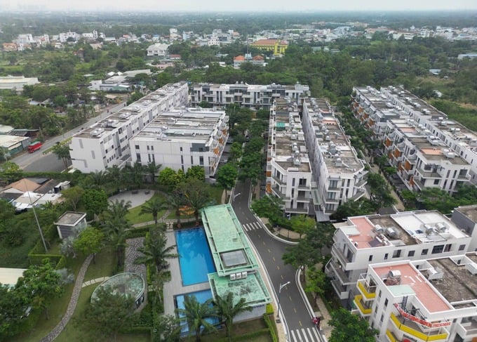 Thanh khoản chạm đáy, nhà liền thổ TP.HCM đối diện thử thách lớn nhất trong 10 năm. Ảnh minh hoạ.