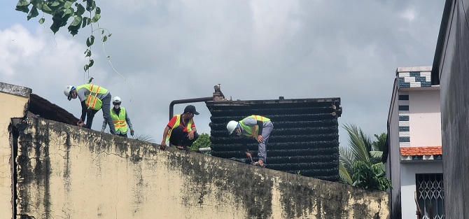 Trà Vinh: Cưỡng chế nhà máy nước đá Phước Hải xây trên đất trái phép