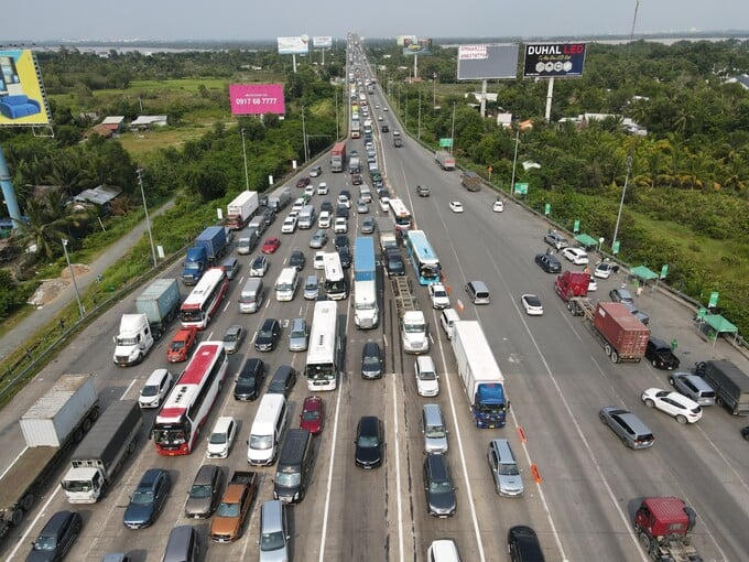 Hiện trạng cao tốc TP. HCM - Long Thành&nbsp;