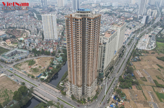 Hình hài dự án QMS Tower trước khi được tái khởi động &nbsp;