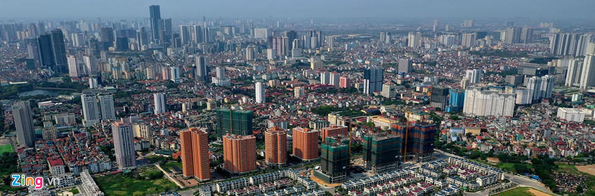 Ngạt thở với 'rừng bê tông' ở Hà Nội và TP.Hồ Chí Minh