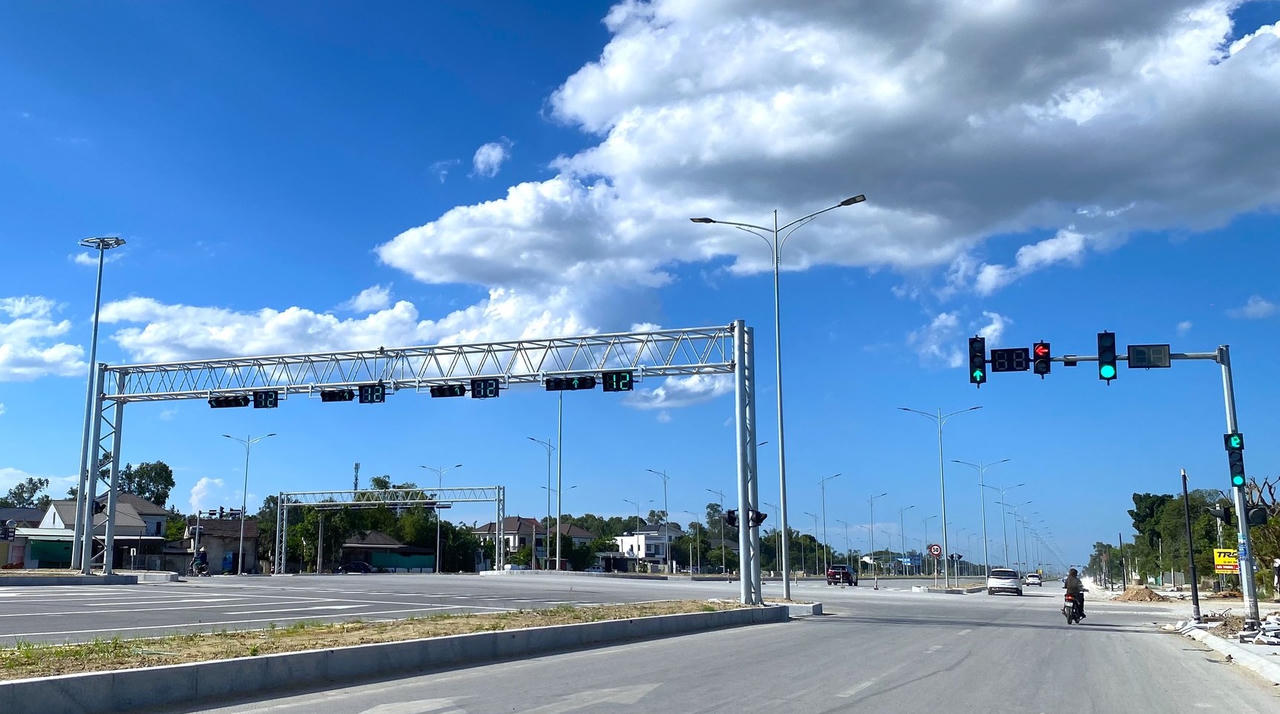 Dự án hoàn thành được đánh giá là đại lộ lớn nhất tỉnh Nghệ An