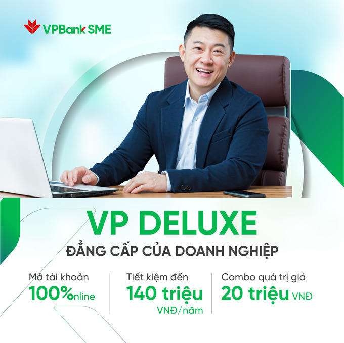 Gói quản lý tài khoản VPBank tiết kiệm tới 140 triệu đồng cho SME
