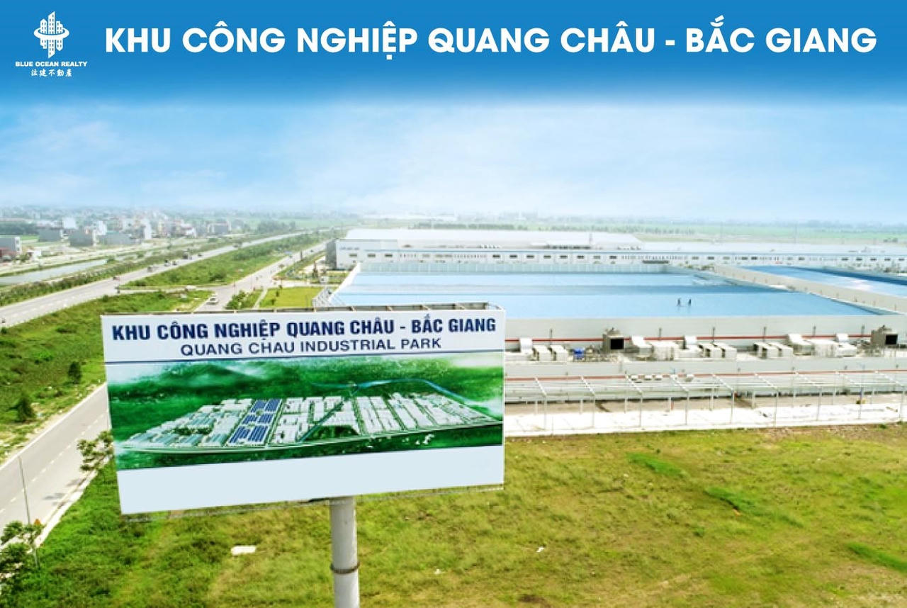 KCN Quang Châu do CTCP Khu công nghiệp Sài Gòn – Bắc Giang làm chủ đầu tư. &nbsp;