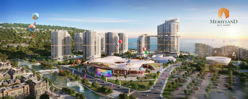 Tự do, phóng khoáng và sôi động, chất sống Miami bừng sáng tại MerryLand Quy Nhơn &nbsp;