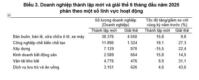 Ảnh: Cục Thống kê.