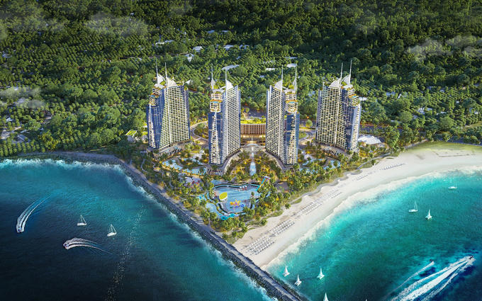 Phối cảnh dự án Ninh Chữ Sailing Bay - Nguồn: Ninhchusailingbay.com.vn