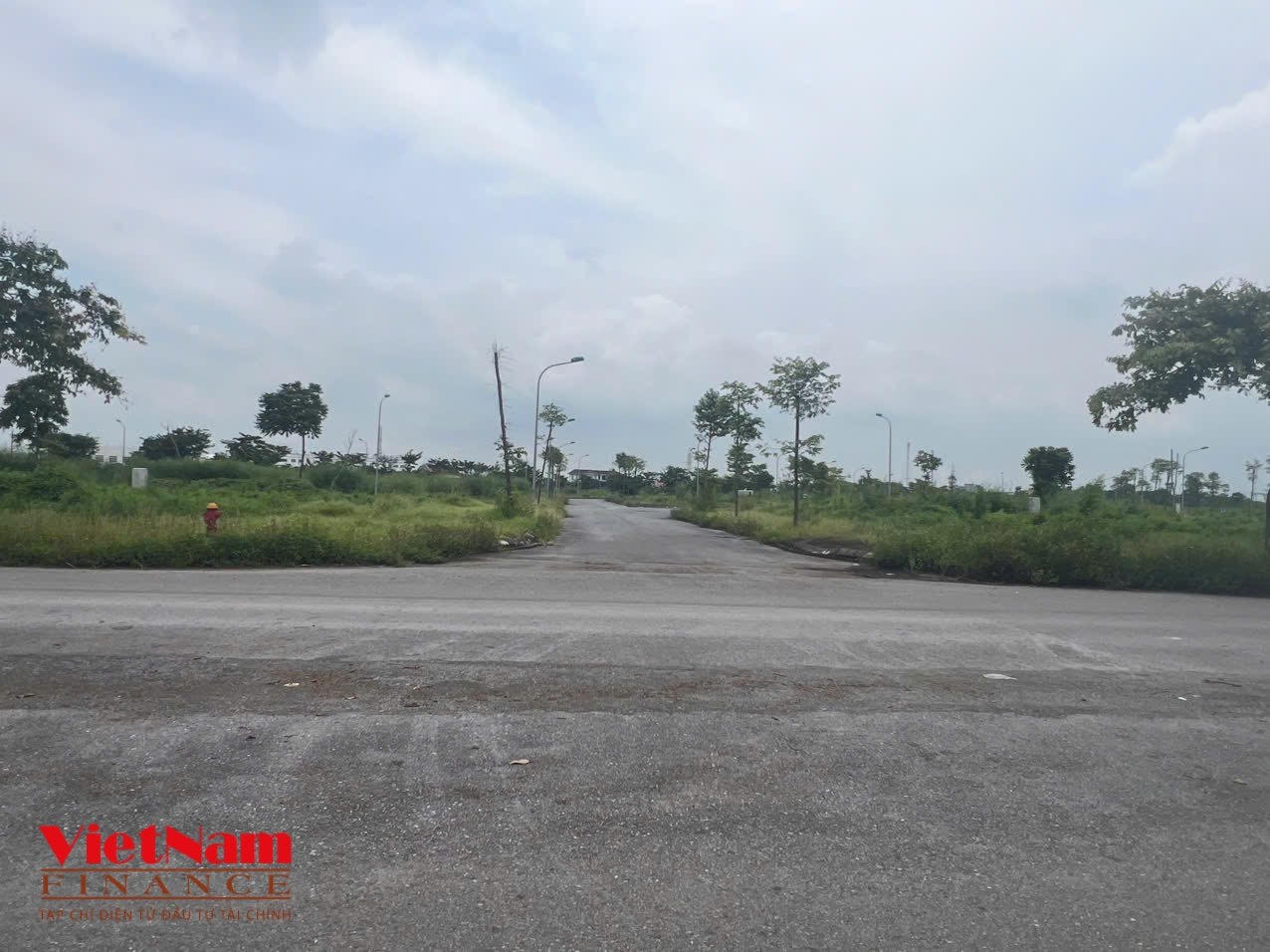 Hoang vắng không một bóng người trong khu đô thị lớn nhất Nam Định.