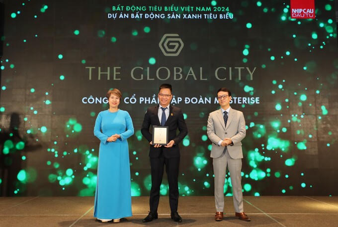 The Global City trở thành “Dự án bất động sản xanh tiêu biểu 2024”.