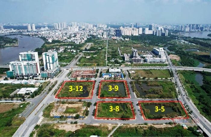 Các lô đất đấu giá cuối 2021 ở Thủ Thiêm