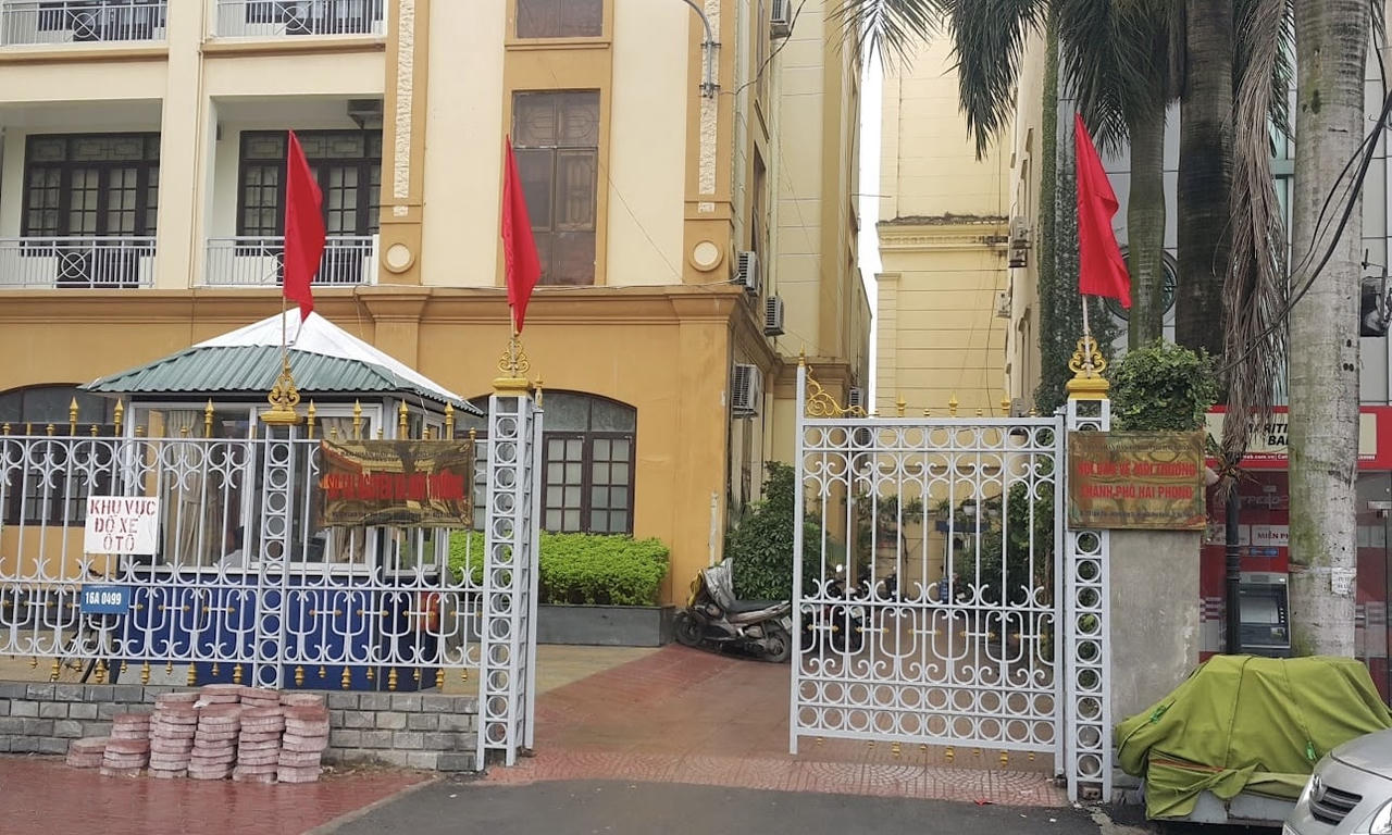 Trụ sở Sở Tài Nguyên và Môi trường thành phố Hải Phòng (Nguồn: Internet) &nbsp;