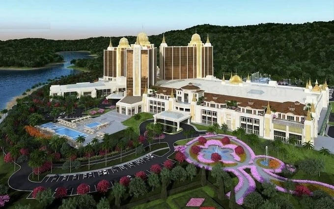 Phối cảnh 3D khu công viên phức hợp nghỉ dưỡng tại xã Vạn Yên