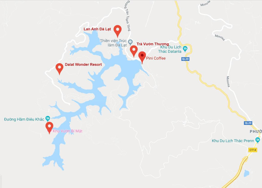 Nhiều dự án bất động sản sai phạm ‘bao vây’ hồ Tuyền Lâm ở Đà Lạt