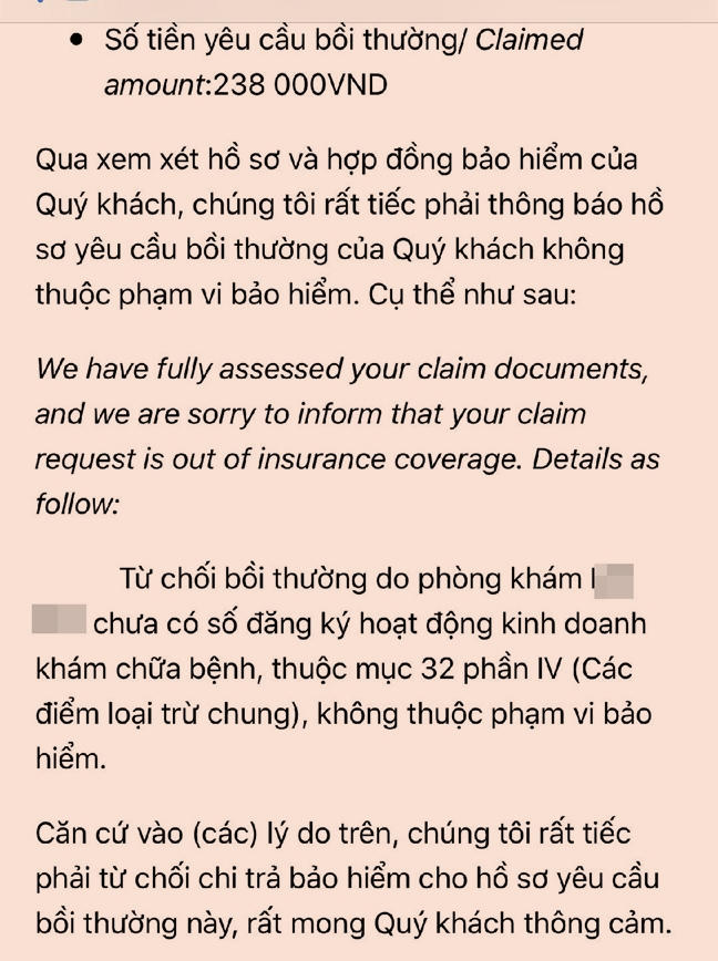 Co tinh 'lam kho' khach hang de 'quyt' tien bao hiem