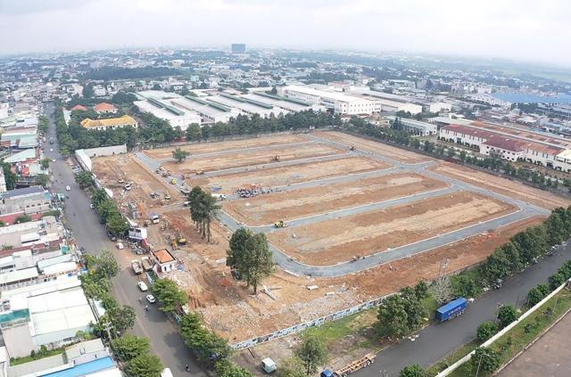 Đất nền Bình Dương vẫn tăng cao bất chấp thanh khoản giảm.