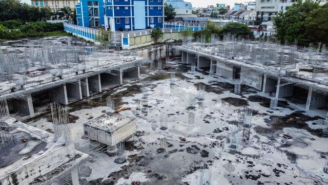 TP Hồ Chí Minh: Tầng hầm xây không phép dự án Dragon Riverside City vẫn chưa tháo dỡ sau 3 năm bị xử phạt 