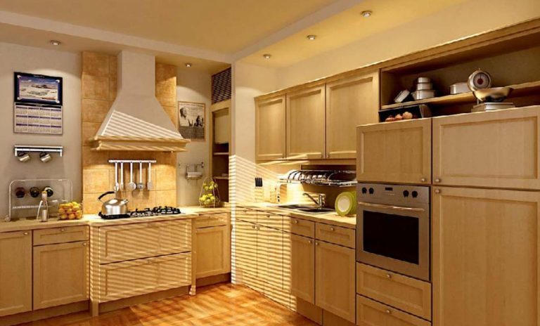 mẫu phòng bếp chung cư cực tiện nghi cho gia đình trẻ