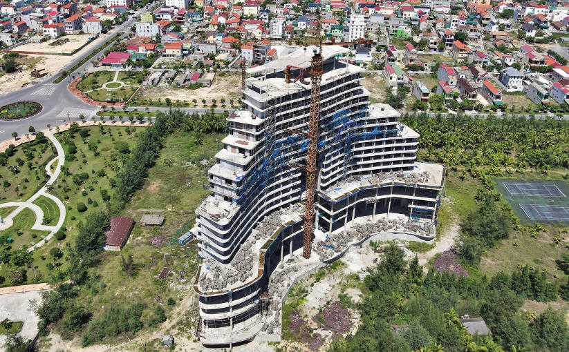 Dự án Khu du lịch sinh thái Sài Gòn - Bảo Ninh xây dựng dở dang