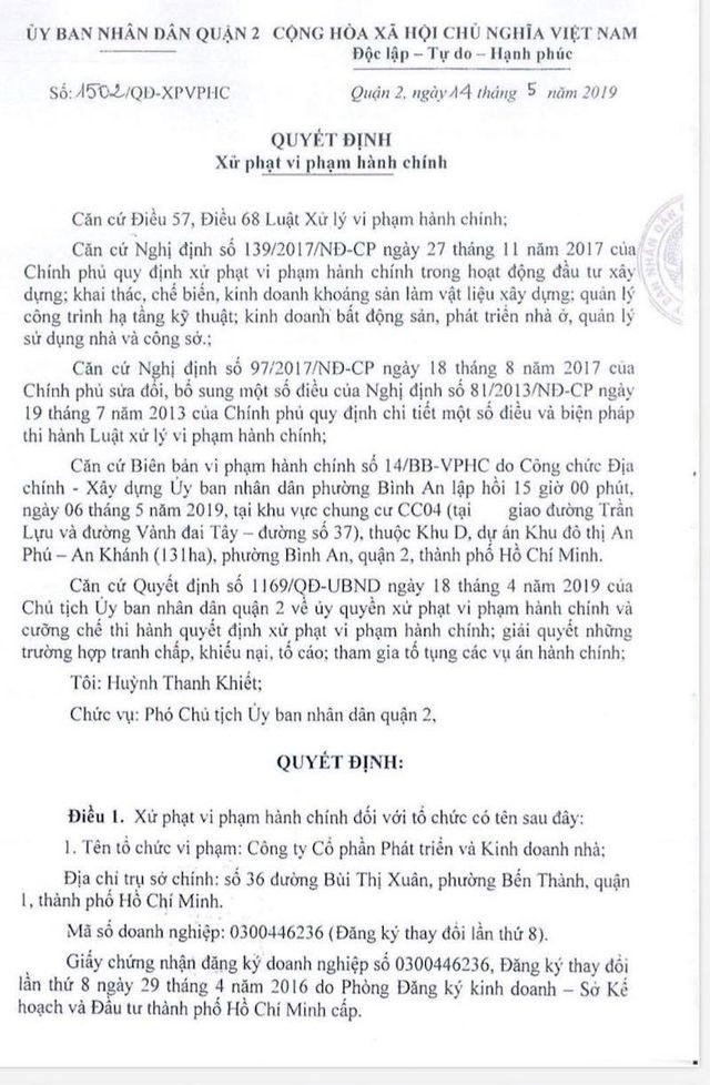 Sau Green Star Sky Garden, đến lượt Raemian Galaxy City bị phát hiện... xây chui