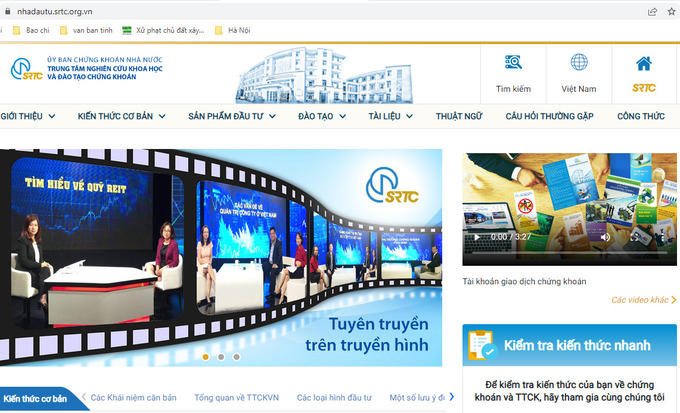 Nhà đầu tư chứng khoán tham khảo tại http://nhadautu.srtc.org.vn