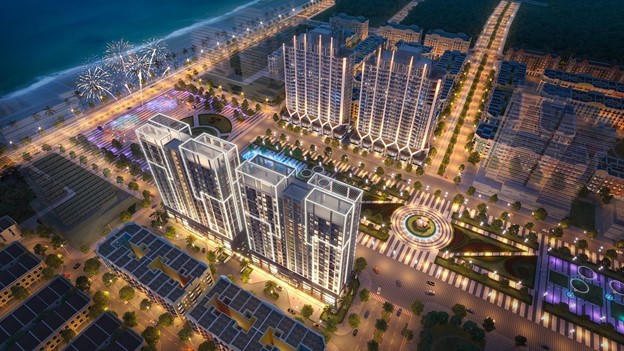 Hai tòa tháp P2 và P3 The Pathway - biểu tượng sống và đầu tư mới tại Sầm Sơn &nbsp;