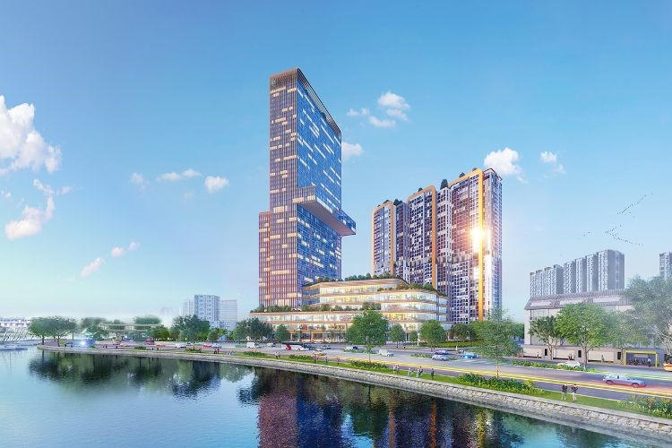 Phối cảnh Dự án Dragon Riverside City (quận 5) do Tập đoàn Sovico làm chủ đầu tư. &nbsp;