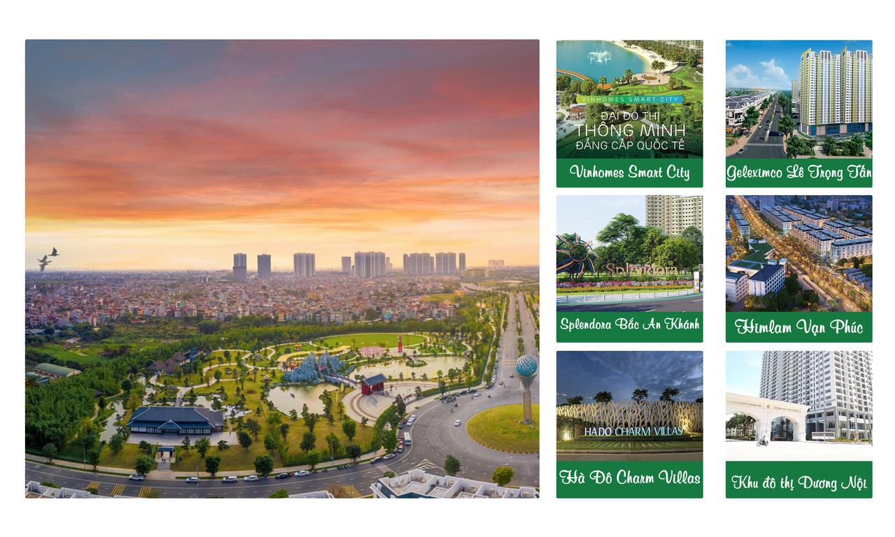 Giải mã “sức hút” từ thị trường bất động sản phía Đông và phía Tây Hà Nội