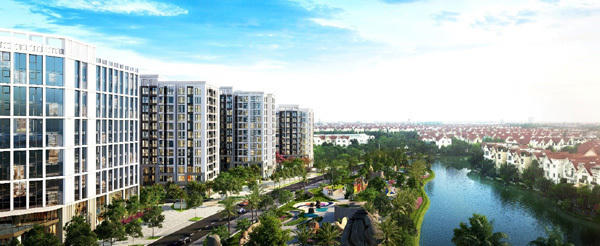 Vinhomes Symphony - không gian sinh thái hiếm có trong lòng Hà Nội