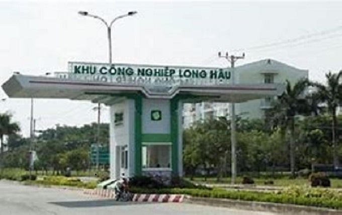 Một góc khu công nghiệp Long Hậu, tỉnh Long An