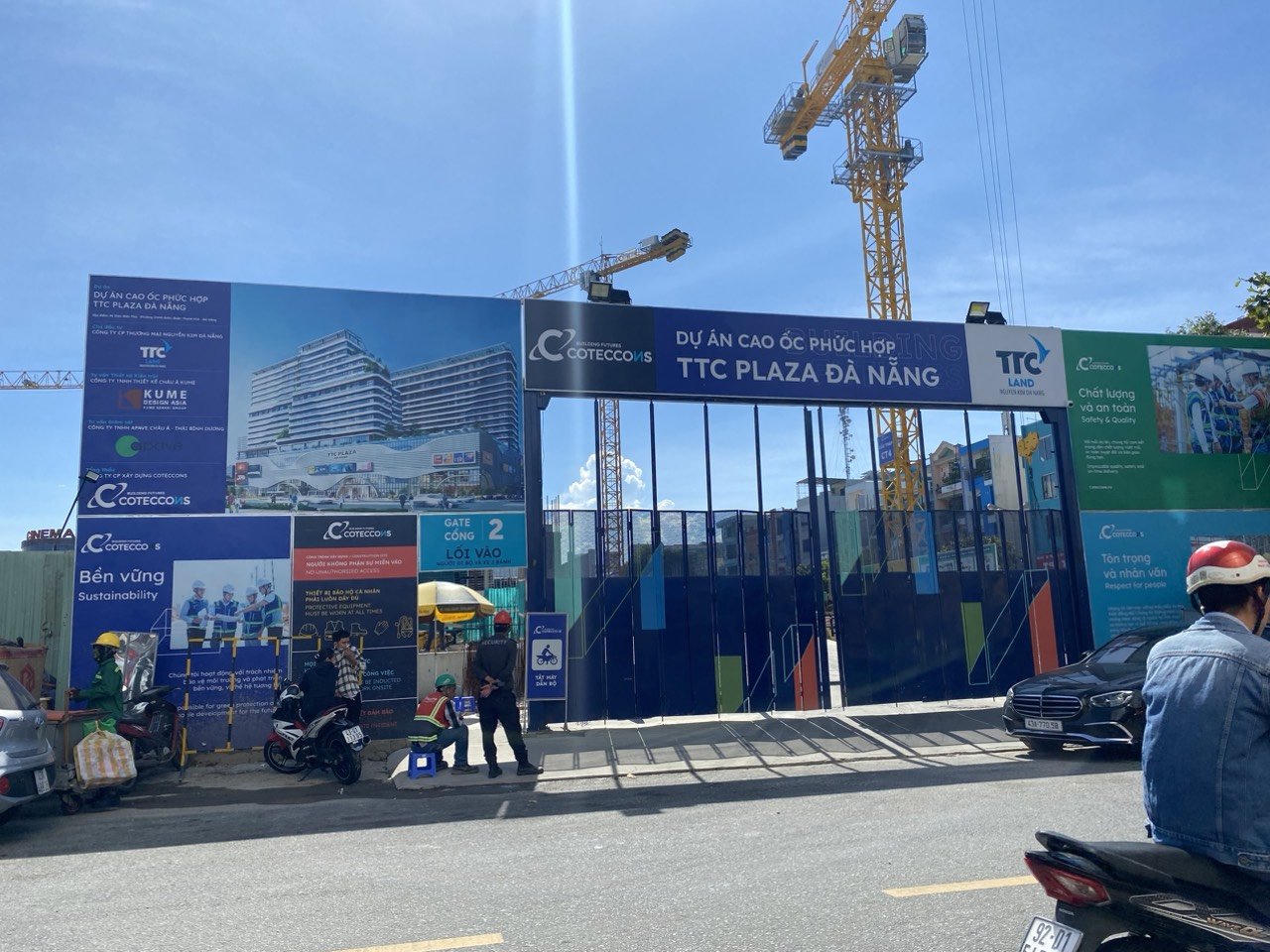Cận cảnh TTC Plaza cấp tập xây dựng trên đất 'kim cương' Đà Nẵng