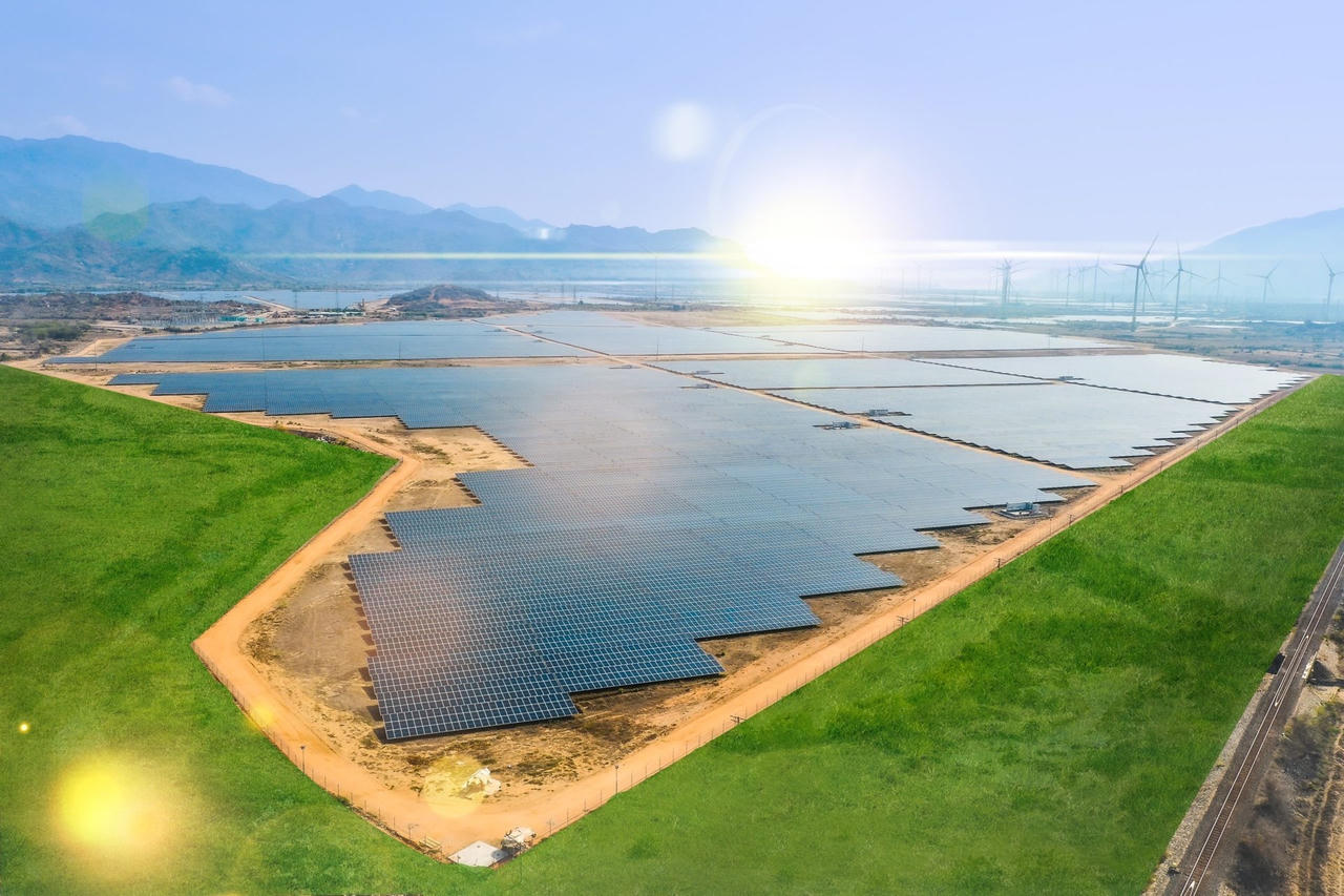 Dự án điện mặt trời Xuân Thiện - Thuận Bắc: Ảnh: xuanthiengroup