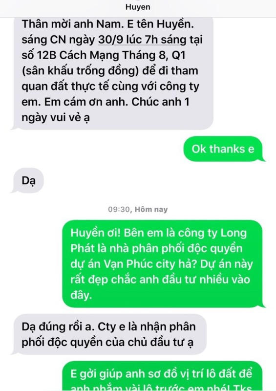 Môi giới “dỏm” mạo danh chủ đầu tư để “câu” khách.