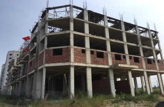 Dự án&nbsp;Khu nhà ở dành cho người có thu nhập thấp tại Khu công nghiệp Điện Nam - Điện Ngọc. Ảnh: Phước Nguyên &nbsp;