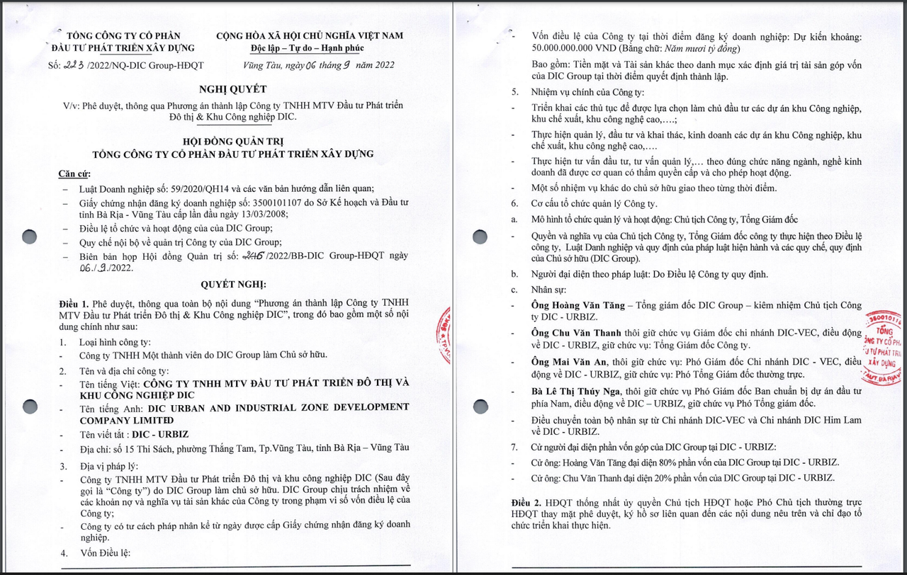 DIC Corp thành lập công ty con, lấn sân sang bất động sản khu công nghiệp