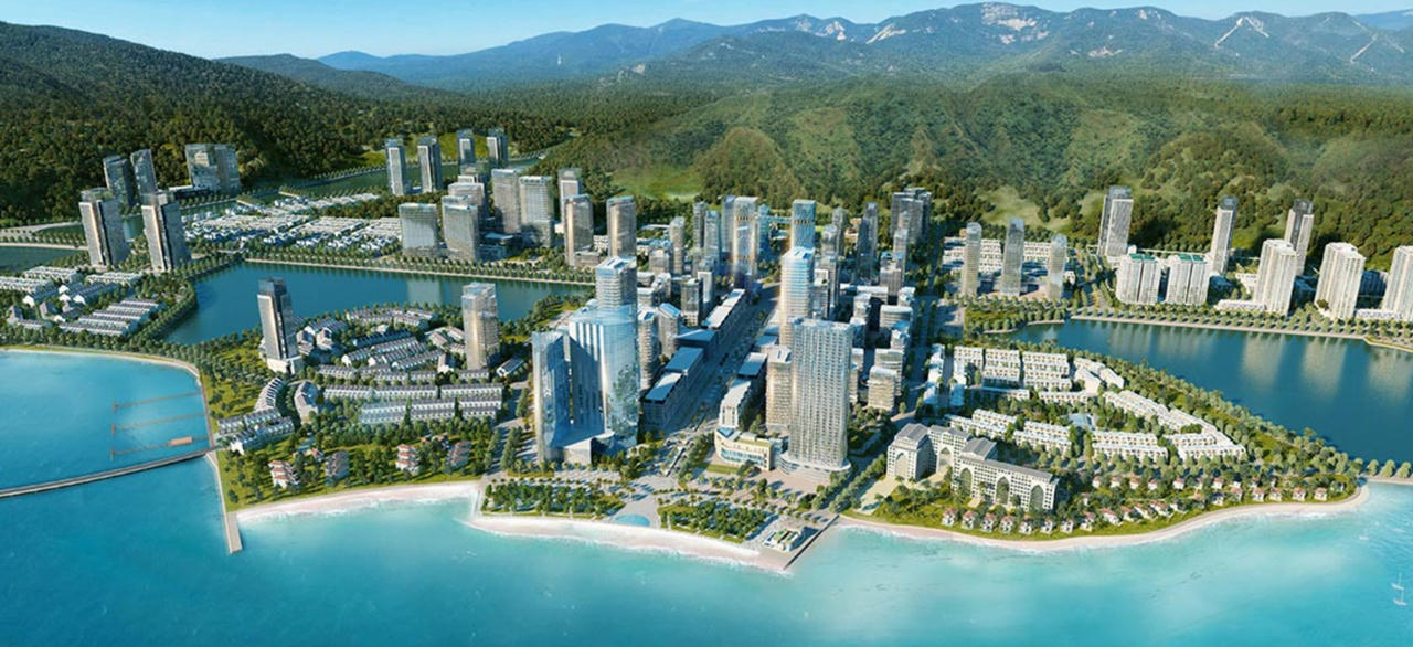Dự án Khu đô thị Halong Marina với quy mô hơn 248 ha tại Quảng Ninh của Bim Group.