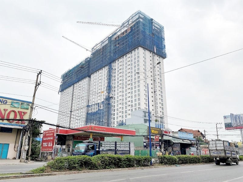 Công trình xây dựng không phép Thanh tra Xây dựng đình chỉ thi công trên địa bàn Bình Dương