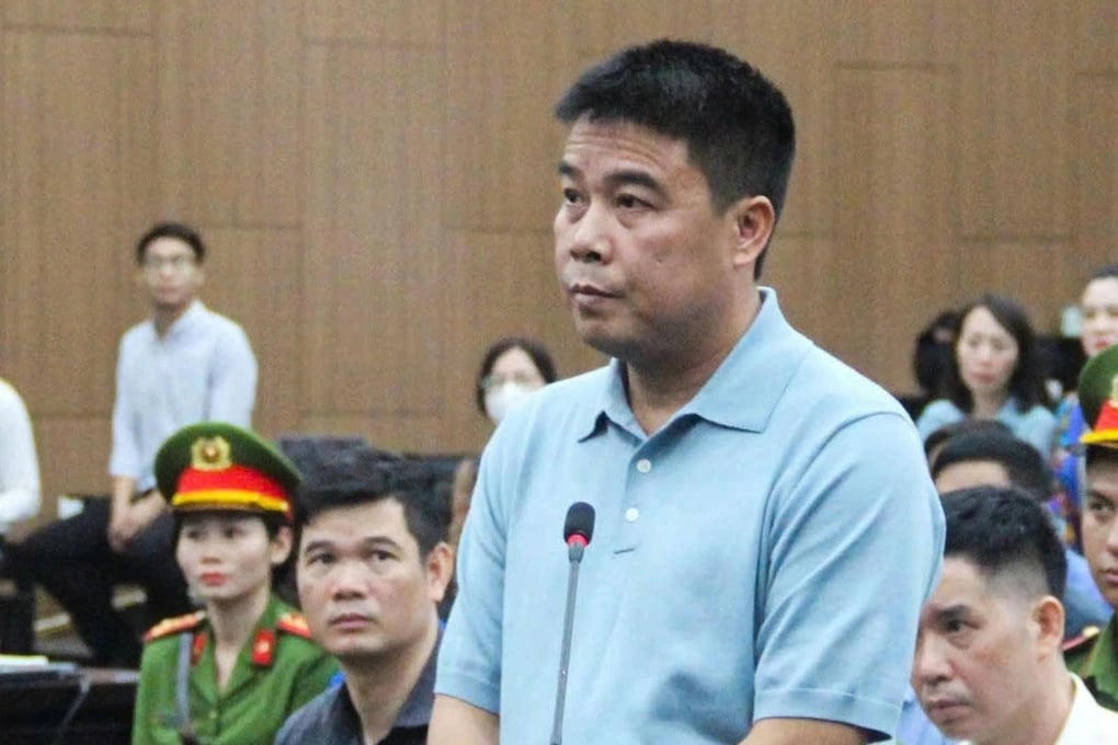 Bị cáo Nguyễn Văn Hậu.