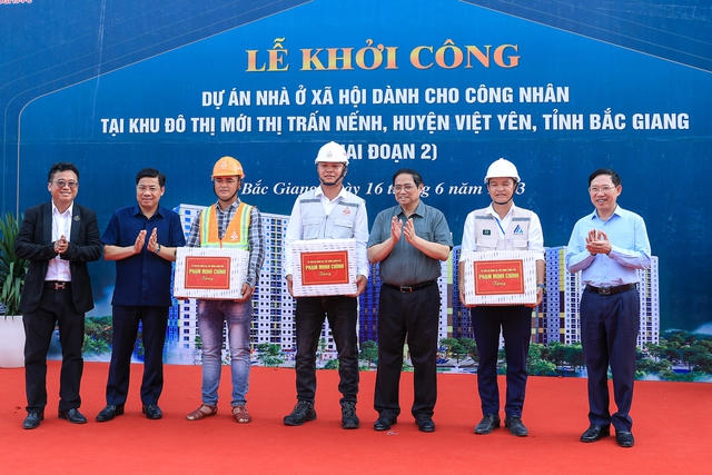 Thủ tướng Chính phủ dự lễ khánh thành, khởi công một số dự án quan trọng tại Bắc Giang