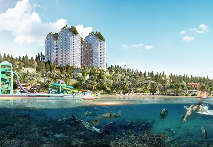 Apec Mandala Wyndham Mũi Né, tỉnh Bình Thuận của chủ đầu tư&nbsp;Apec Group.