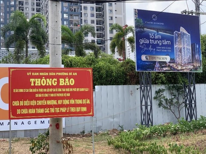 Charm Diamond bị dính nhiều lùm xùm do dự án chưa đủ điều kiện pháp lý.