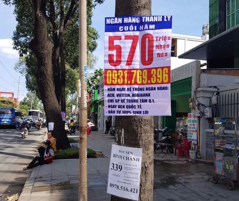 Ngân hàng chật vật xử lý tài sản đảm bảo để thu hồi nợ. (Ảnh minh họa)