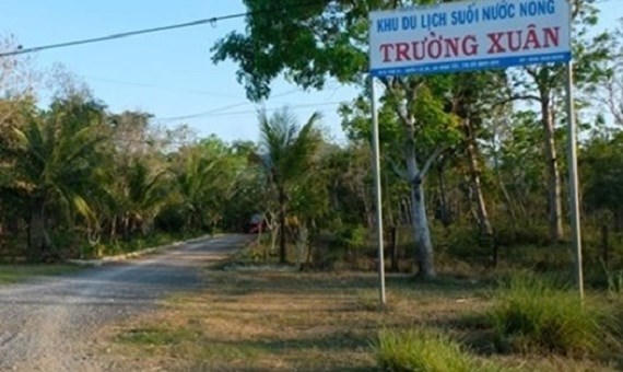 Khánh Hoà thu hồi dự án khu du lịch nước nóng Trường Xuân &nbsp;