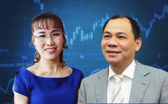 “Cổ phiếu họ Vin”, VJC đột phá, tỷ phú Phạm Nhật Vượng, Nguyễn Thị Phương Thảo thu về 4.000 tỷ