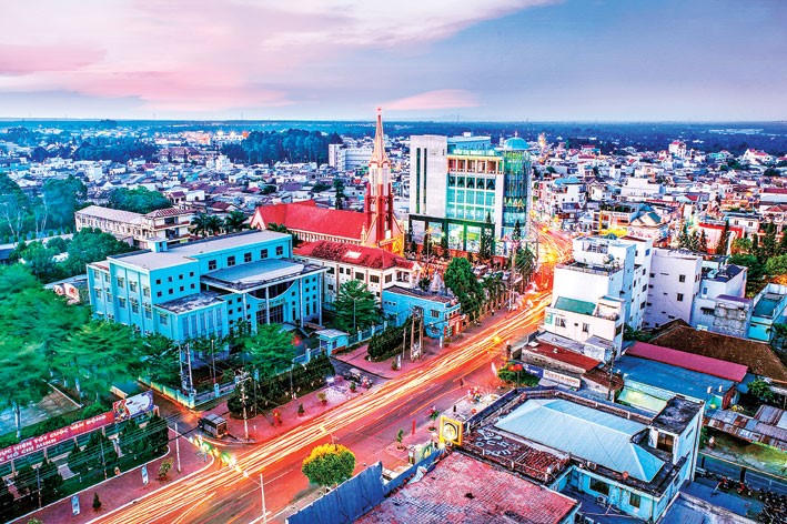 Một góc trung tâm phường Bảo Vinh, TP. Long Khánh &nbsp;