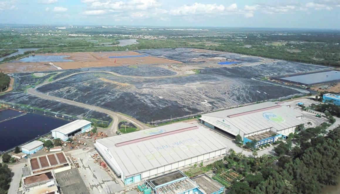 Bãi xử lý rác Đa Phước của ông David Dương.